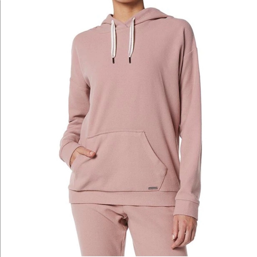 Marc New York
Performance Brushed Rib Front Pocket Hoodie,size:M